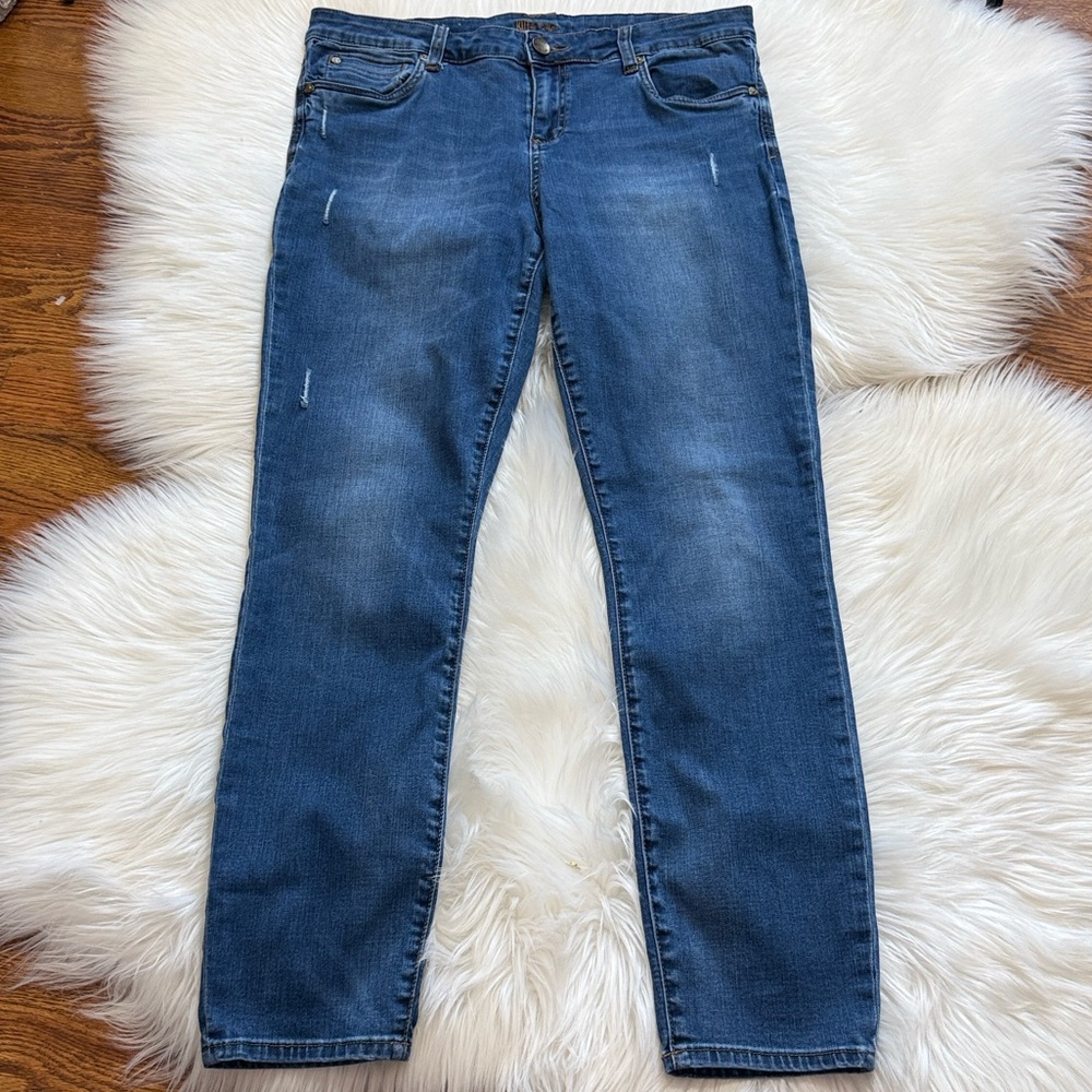 Kut From the Kloth Catherine Distressed Slim Boyfriend Jeans - Picture 2 of 6